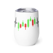 Load image into Gallery viewer, Trader Heartbeat Wine Tumbler