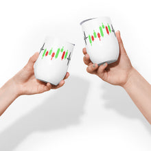 Load image into Gallery viewer, Trader Heartbeat Wine Tumbler