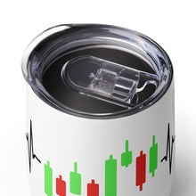 Load image into Gallery viewer, Trader Heartbeat Wine Tumbler