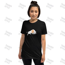 Load image into Gallery viewer, Bitcoin Bull tee back view
