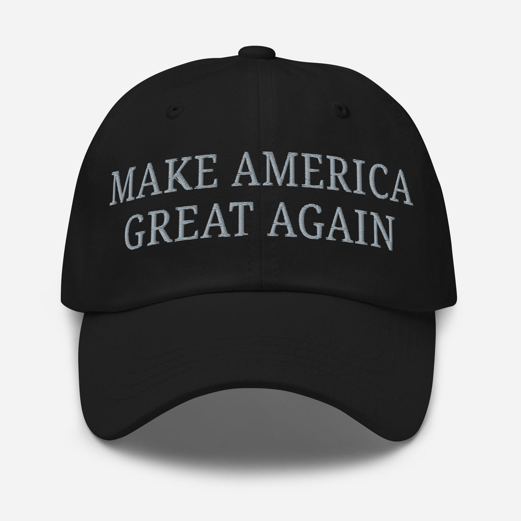 Make America Great Again Elon Musk Slogan Adjustable Baseball Cap