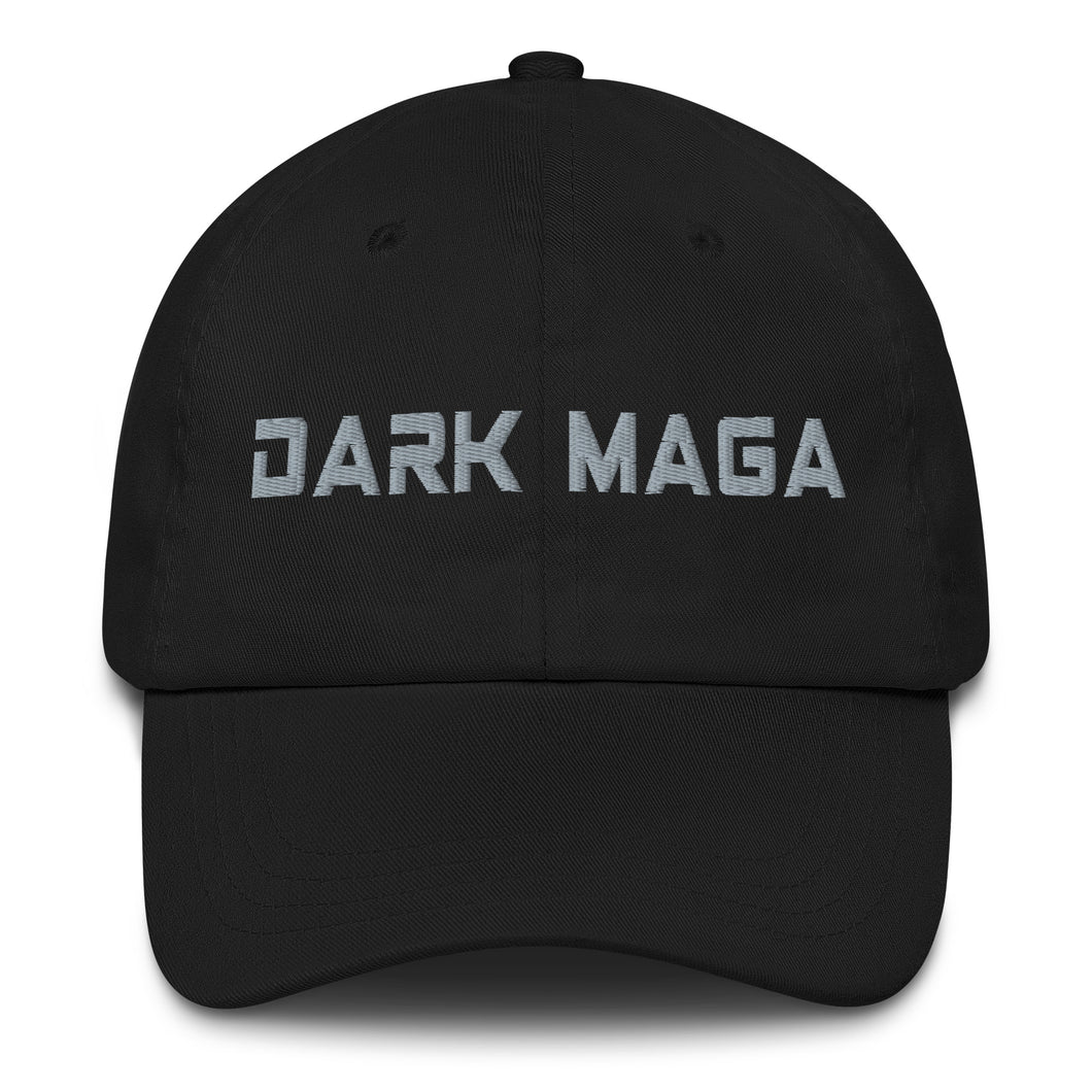 Dark MAGA Elon Musk Slogan Adjustable Baseball Cap