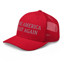 Load image into Gallery viewer, Make America Great Again Elon Musk MAGA  Slogan Trucker Cap
