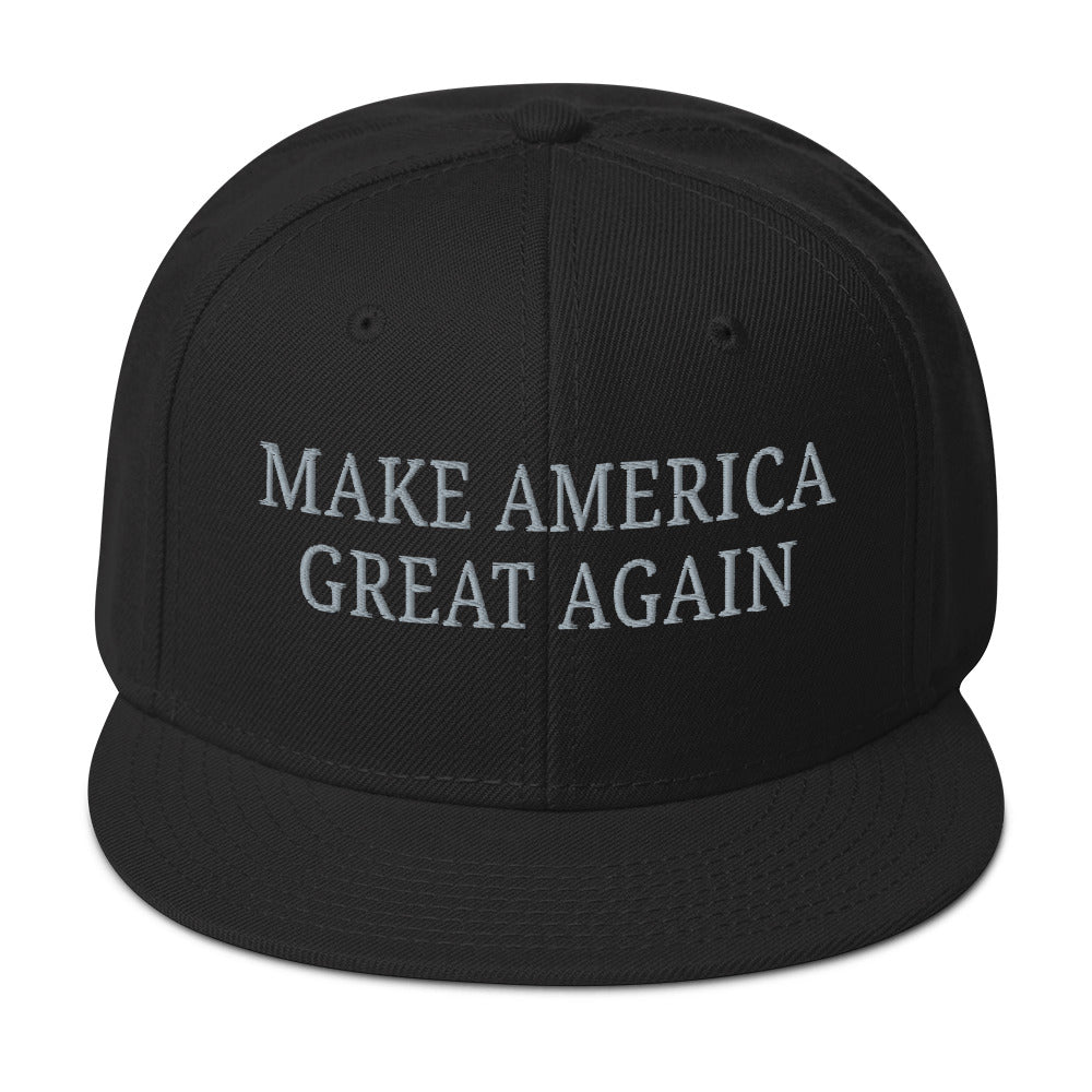 Make America Great Again Elon Musk MAGA Slogan Snapback Cap