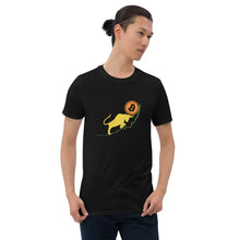 Load image into Gallery viewer, Bitcoin Bull Trend t-shirt print detail

