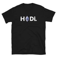 Load image into Gallery viewer, Ethereum vintage distressed blue t-shirt
