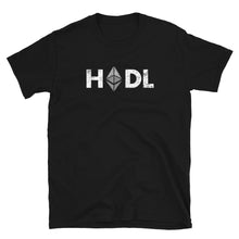 Load image into Gallery viewer, Ethereum vintage distressed grey black t-shirt
