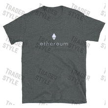 Load image into Gallery viewer, Ethereum Classic logo dark heather t-shirt
