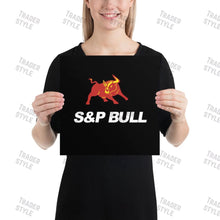 Load image into Gallery viewer, S&amp;P 500 Raging Bull Poster
