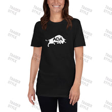 Load image into Gallery viewer, Adacoin Bull Black &amp; White T-Shirt
