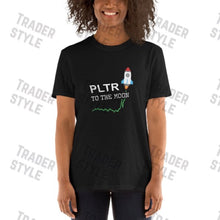 Load image into Gallery viewer, PLTR to the Moon White T-shirt
