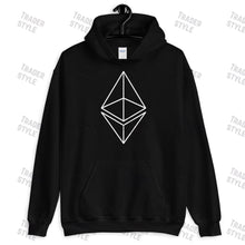 Load image into Gallery viewer, Ethereum Outline Pullover Hoodie
