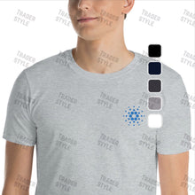 Load image into Gallery viewer, Cardano ADA Embroidery T-shirt
