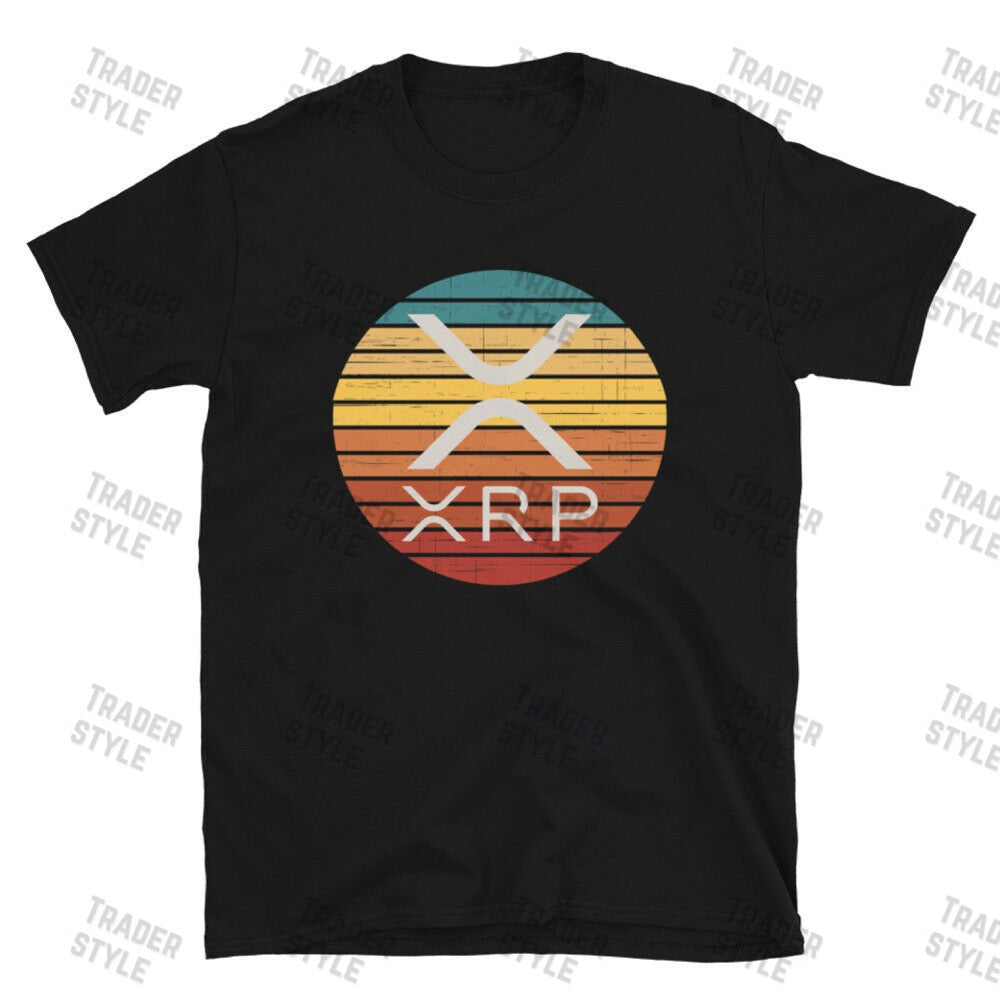 XRP Sunset Retro T-shirt