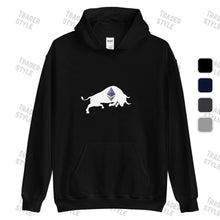 Load image into Gallery viewer, Ethereum Bull Pullover Hoodie
