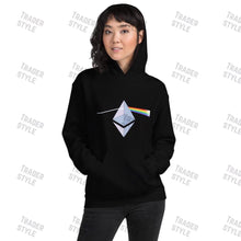 Load image into Gallery viewer, Ethereum Rainbow Prism Pullover Hoodie
