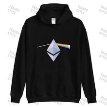 Load image into Gallery viewer, Ethereum Rainbow Prism Pullover Hoodie
