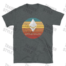 Load image into Gallery viewer, Ethereum Sunset Retro T-shirt
