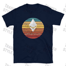 Load image into Gallery viewer, Ethereum Sunset Retro T-shirt
