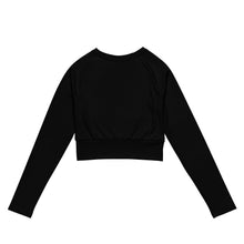 Load image into Gallery viewer, Trader Heartbeat Recycled Long-Sleeve Crop Top
