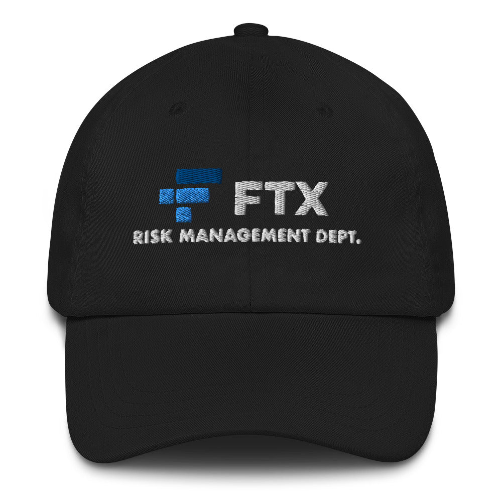 FTX Risk Management Dept 2022 Adjustable Baseball Cap