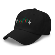 Load image into Gallery viewer, Trader Heartbeat Pulse Adjustable Baseball Cap
