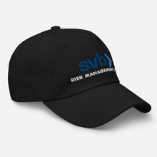 Load image into Gallery viewer, SVB Risk Management Dept Adjustable Baseball Cap
