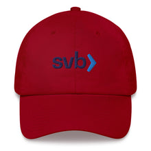 Load image into Gallery viewer, SVB Logo Silicon Bank Adjustable Baseball Cap
