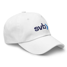 Load image into Gallery viewer, SVB Logo Silicon Bank Adjustable Baseball Cap
