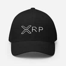 Load image into Gallery viewer, XRP Black &amp; White Baseball Cap
