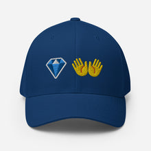 Load image into Gallery viewer, Diamond Hands Emoji Baseball Cap
