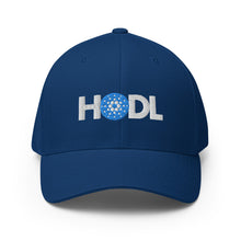 Load image into Gallery viewer, Cardano ADA HODL Baseball Cap Blue &amp; White
