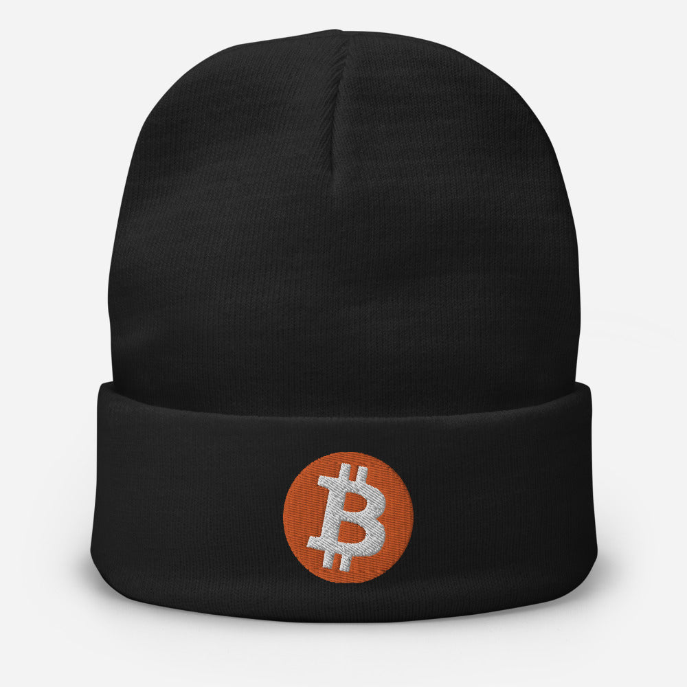 Bitcoin Logo Beanie