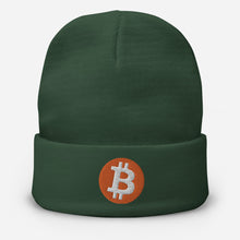 Load image into Gallery viewer, Bitcoin Logo Beanie
