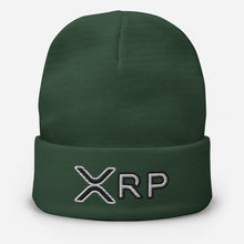 Load image into Gallery viewer, XRP Black &amp; White Beanie
