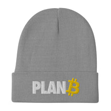 Load image into Gallery viewer, Bitcoin Plan B Beanie
