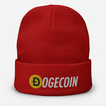 Load image into Gallery viewer, Dogecoin Logo Beanie
