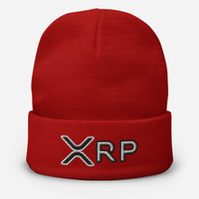 Load image into Gallery viewer, XRP Black &amp; White Beanie
