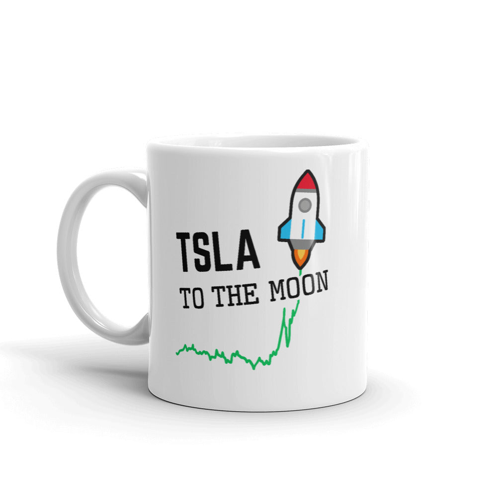 Tesla to the Moon Mug