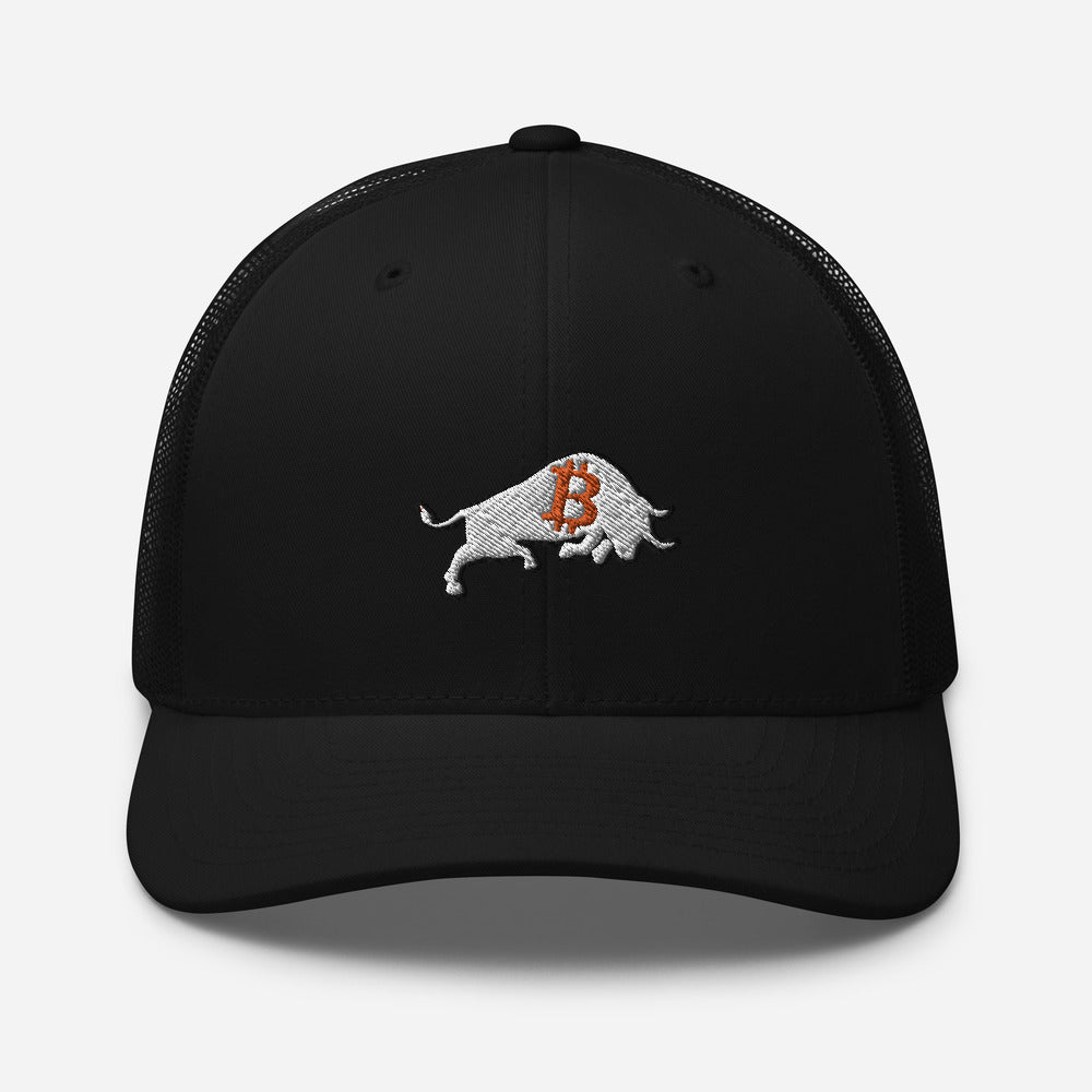 Bitcoin Bull Trucker Cap