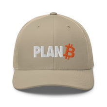 Load image into Gallery viewer, Bitcoin Plan B Trucker Cap
