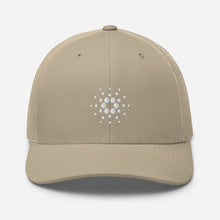 Load image into Gallery viewer, Cardano ADA White Logo Trucker Cap
