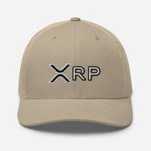 Load image into Gallery viewer, XRP Trucker Cap Black &amp; White
