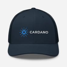 Load image into Gallery viewer, Cardano ADA Trucker Cap Blue
