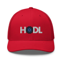 Load image into Gallery viewer, Cardano ADA HODL Trucker Cap
