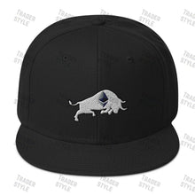 Load image into Gallery viewer, Ethereum Bull Snapback Cap
