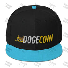 Load image into Gallery viewer, Dogecoin Thug Snapback Cap
