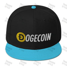 Load image into Gallery viewer, Dogecoin Logo Snapback Cap
