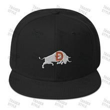 Load image into Gallery viewer, Dogecoin Bull Snapback Cap
