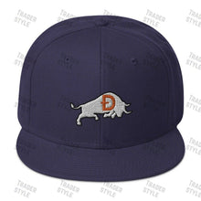 Load image into Gallery viewer, Dogecoin Bull Snapback Cap
